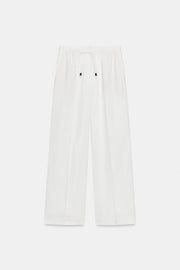 Pantalon droit en lin