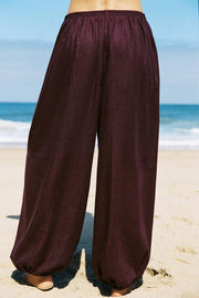 Pantalon bouffant en lin