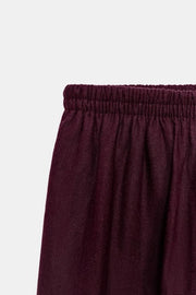 Pantalon bouffant en lin