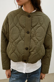 Blouson court matelassé