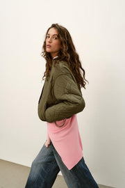 Blouson court matelassé