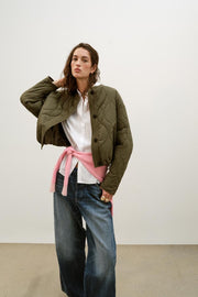 Blouson court matelassé