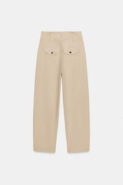 Pantalon large à bas réglable