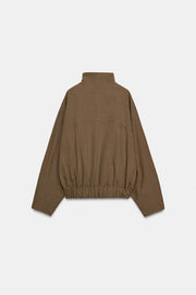 Blouson à col montant et bas élastiqué
