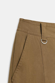 Pantalon coupe barrel à poches cargo