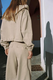 Blouson ballon à capuche
