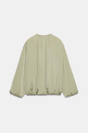 Veste bomber fluide ballon