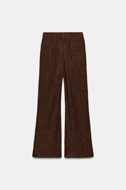 Pantalon effet froissé