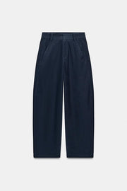 Pantalon coupe barrel