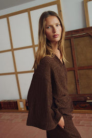 Veste avec ceinture effet froissé