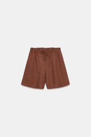 Bermuda à taille élastique