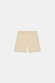 Bermuda 100 % coton à taille élastique