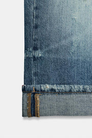 Jorts en denim TRF, taille mi-haute