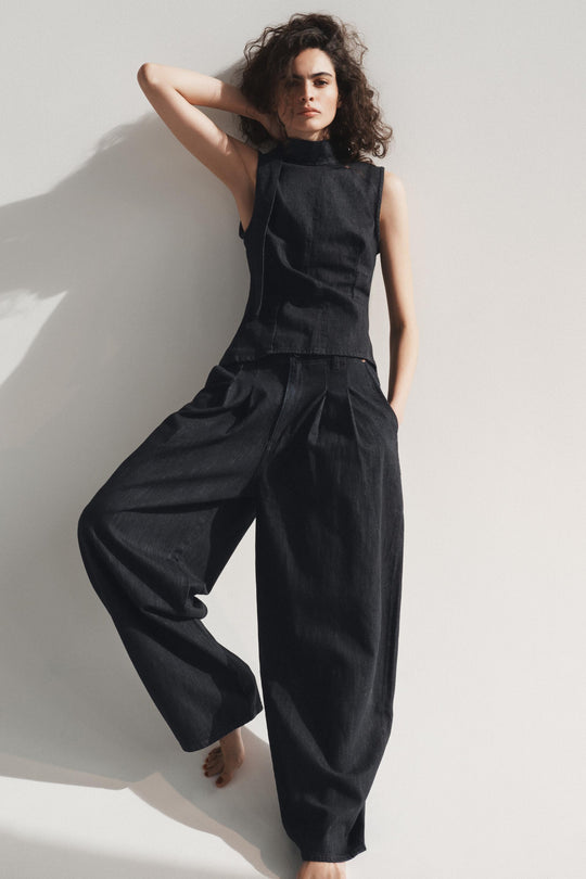 Jean TRF baggy taille mi-haute