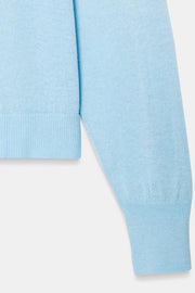 Pull en maille fine à décolleté en V