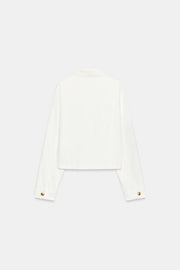 Blouson à boutons dorés