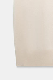 Pull à manches courtes en maille basique