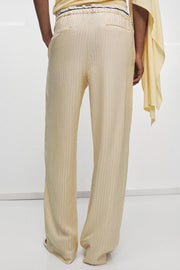 Pantalon style pyjama en jacquard ZW Collection