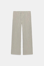 Pantalon droit à rayures ZW Collection