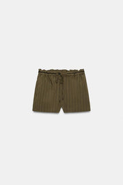 Short en jacquard à rayures ZW Collection