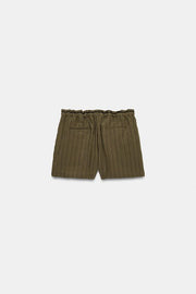 Short en jacquard à rayures ZW Collection
