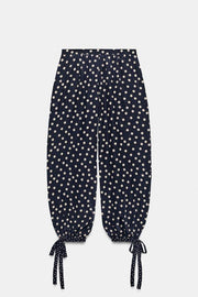 Pantalon bouffant à pois ZW Collection