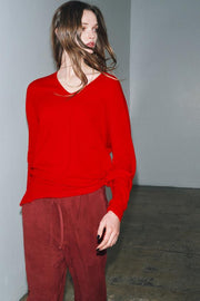 Pull 100 % laine ultra-douce à décolleté en V