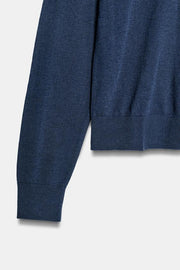 Pull ultrafin en laine et soie