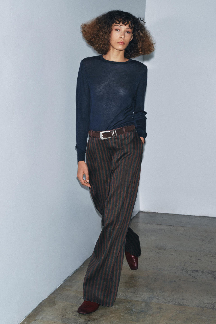 Pull ultrafin en laine et soie