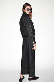 Veste bomber matelassée à col montant