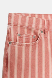 Jean ZW Collection slim taille mi-haute à rayures