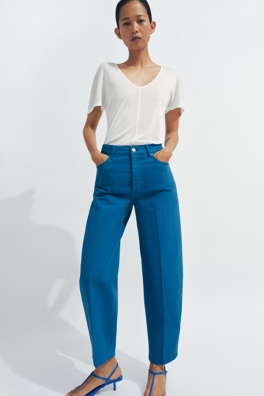 Jean ZW Collection coupe fuselée taille haute