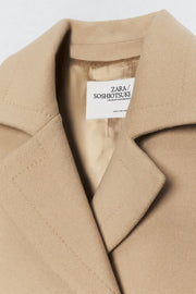 Manteau en mélange de laine Soshiotsuki x