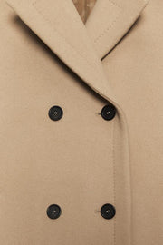 Manteau en mélange de laine Soshiotsuki x