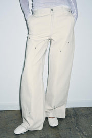 Jean ZW Collection avec passant, taille mi-haute