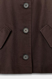 Veste courte à revers