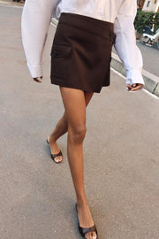 Jupe-culotte cargo