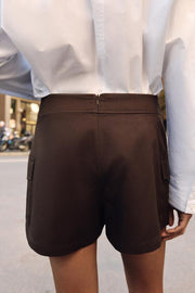 Jupe-culotte cargo