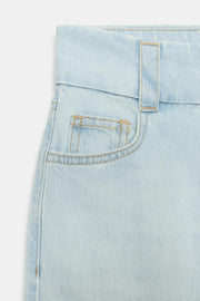 Jean Z1975 coupe droite, taille haute à ceinture large