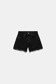 Short Z1975 en denim et dentelle