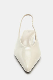 Chaussure en cuir à petit talon