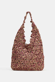 Sac seau en raphia
