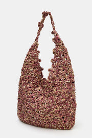 Sac seau en raphia