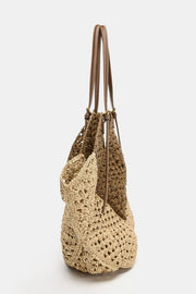 Sac cabas à corps tressé